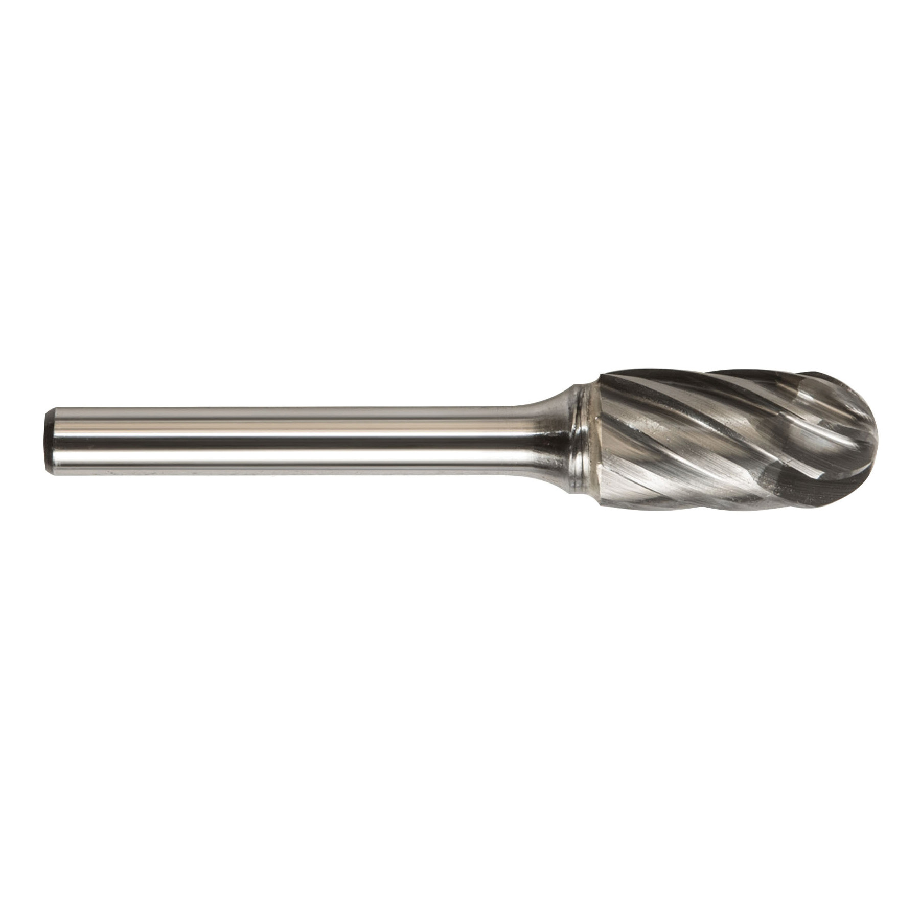 Magnum 7CAL124 7000CAL Carbide Burr, Radius End, Cylindrical Head, 3/8 in Dia Head, 3/4 in L of Cut, Aluminum Cut - Carbide Burrs